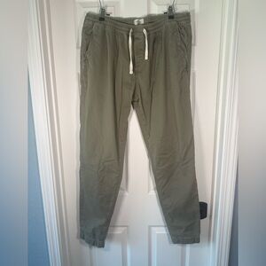 Marine Layer Saturday Breeze Vetiver Jogger Green Causal Everyday Men’s XXLarge